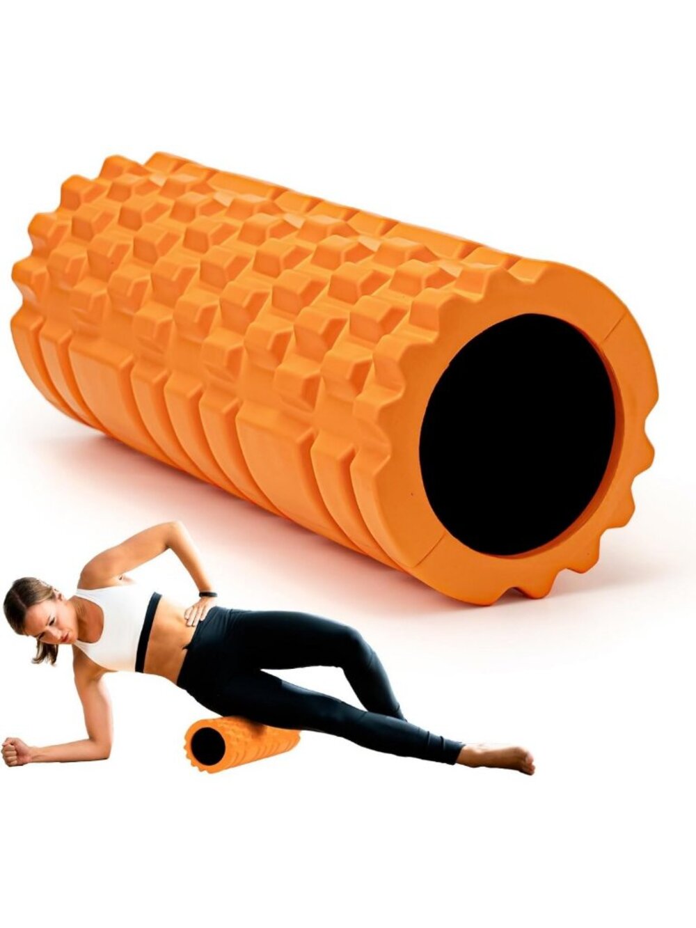 High-Density Foam Roller 13" for Deep Tissue Massage & Muscle Pain Relief